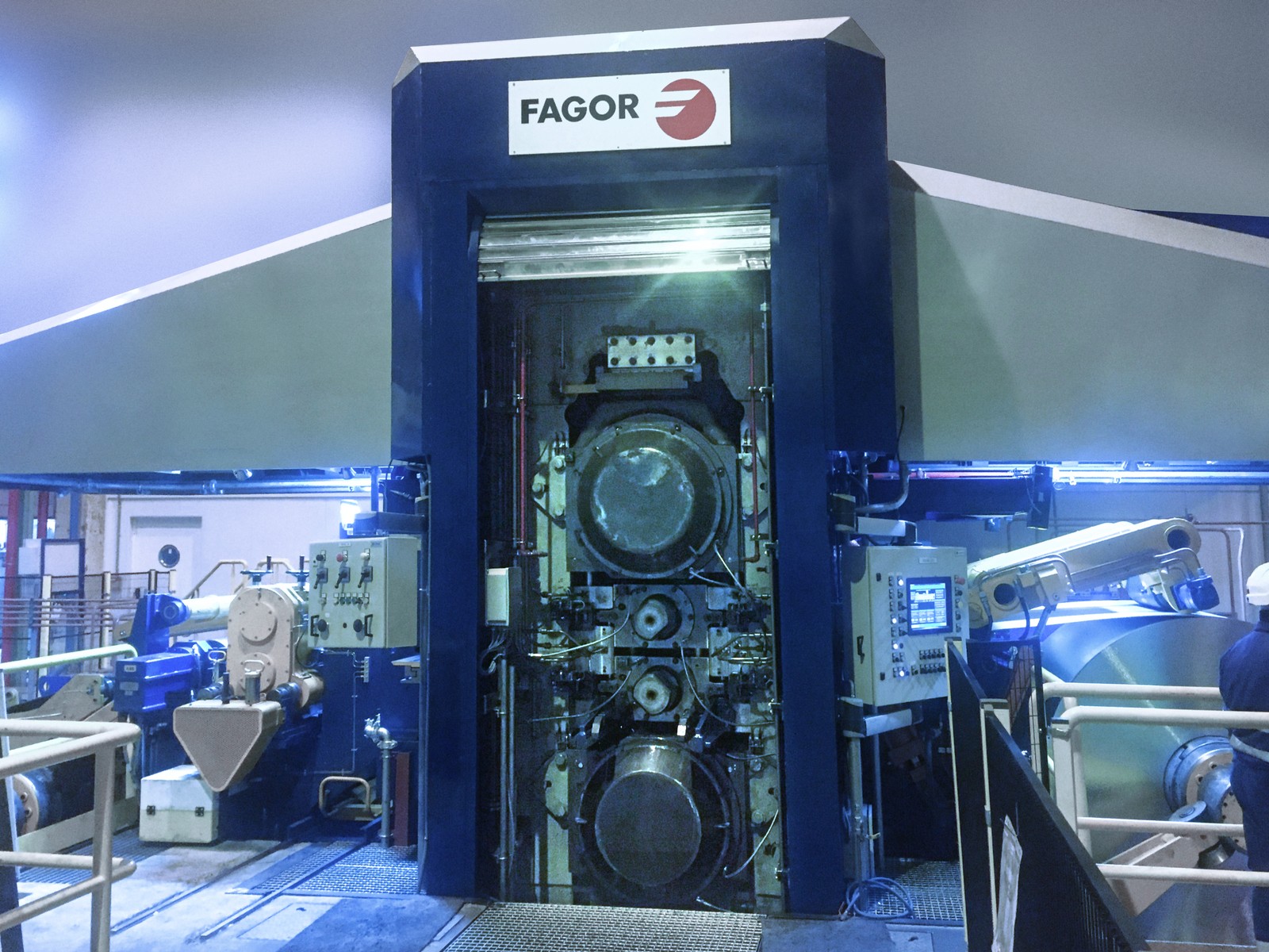 Das neue Kaltwalzwerk von Fagor Arrasate soll die Produktionskapazität bei Iberfoil erweitern. 
