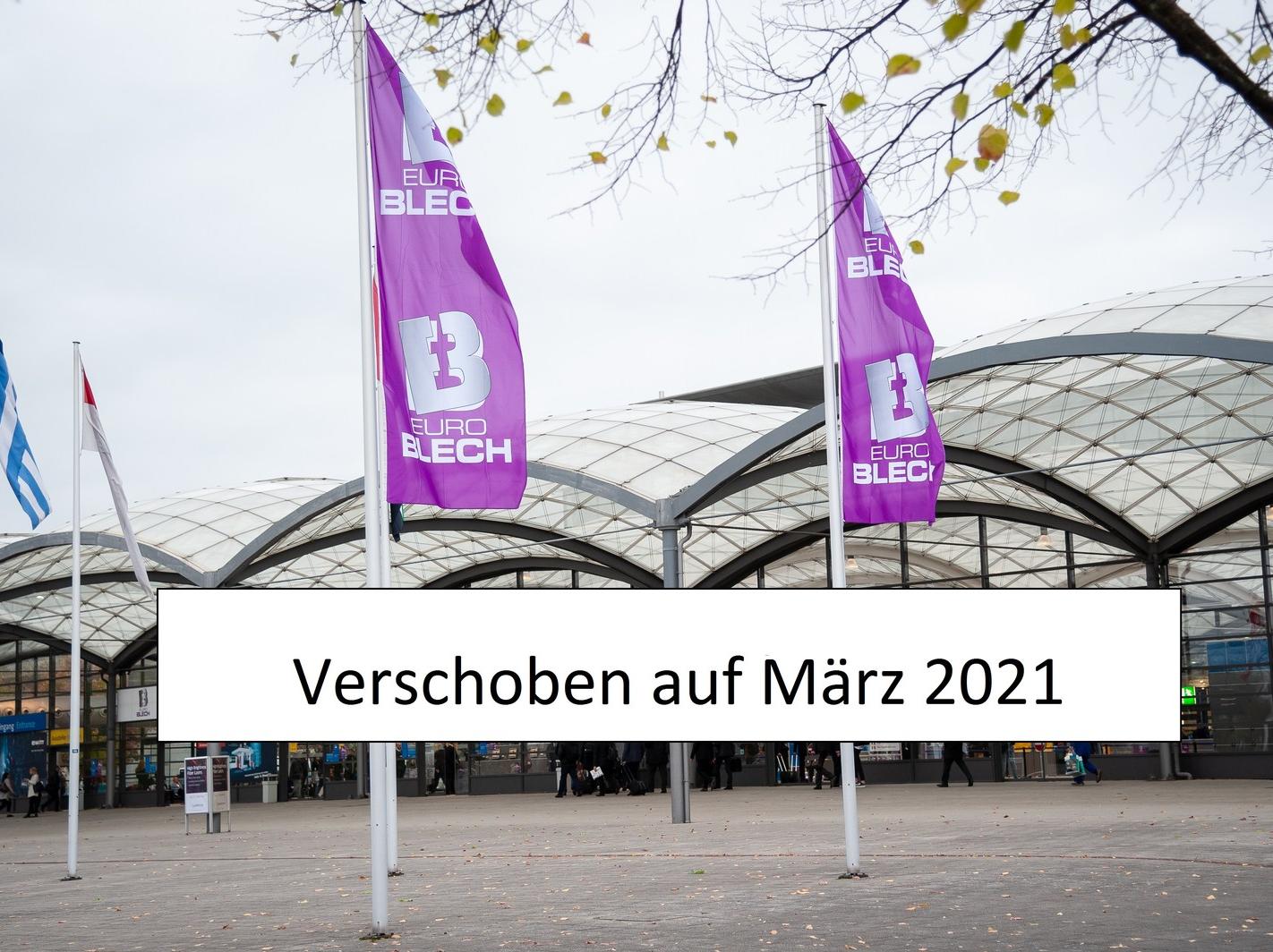 Die Messe Euroblech wurde verschoben auf März 2021.