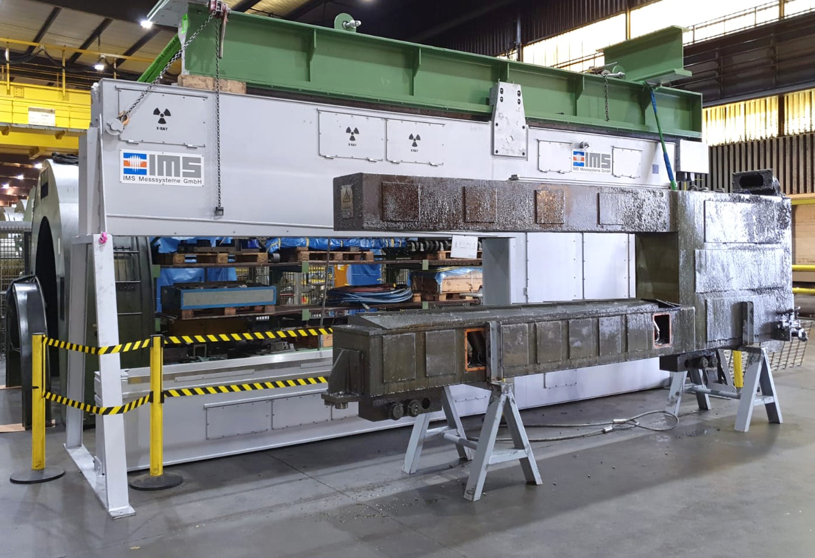 Ein Röntgen-Multikanalprofilmesssystem der neuesten Generation ersetzt bei bei der Aluminium Norf GmbH das alte Isotopen-Dickenprofilmesssystem.