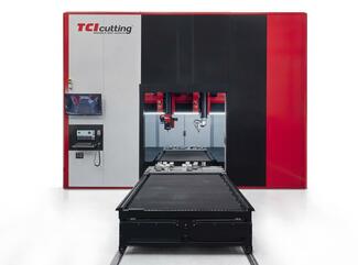Auf Basis der TCI Dreamline Fiber 3D hat TCI Cutting eine Mehrzweckschneidemaschine zum Laserschneiden und Fräsen gebaut.