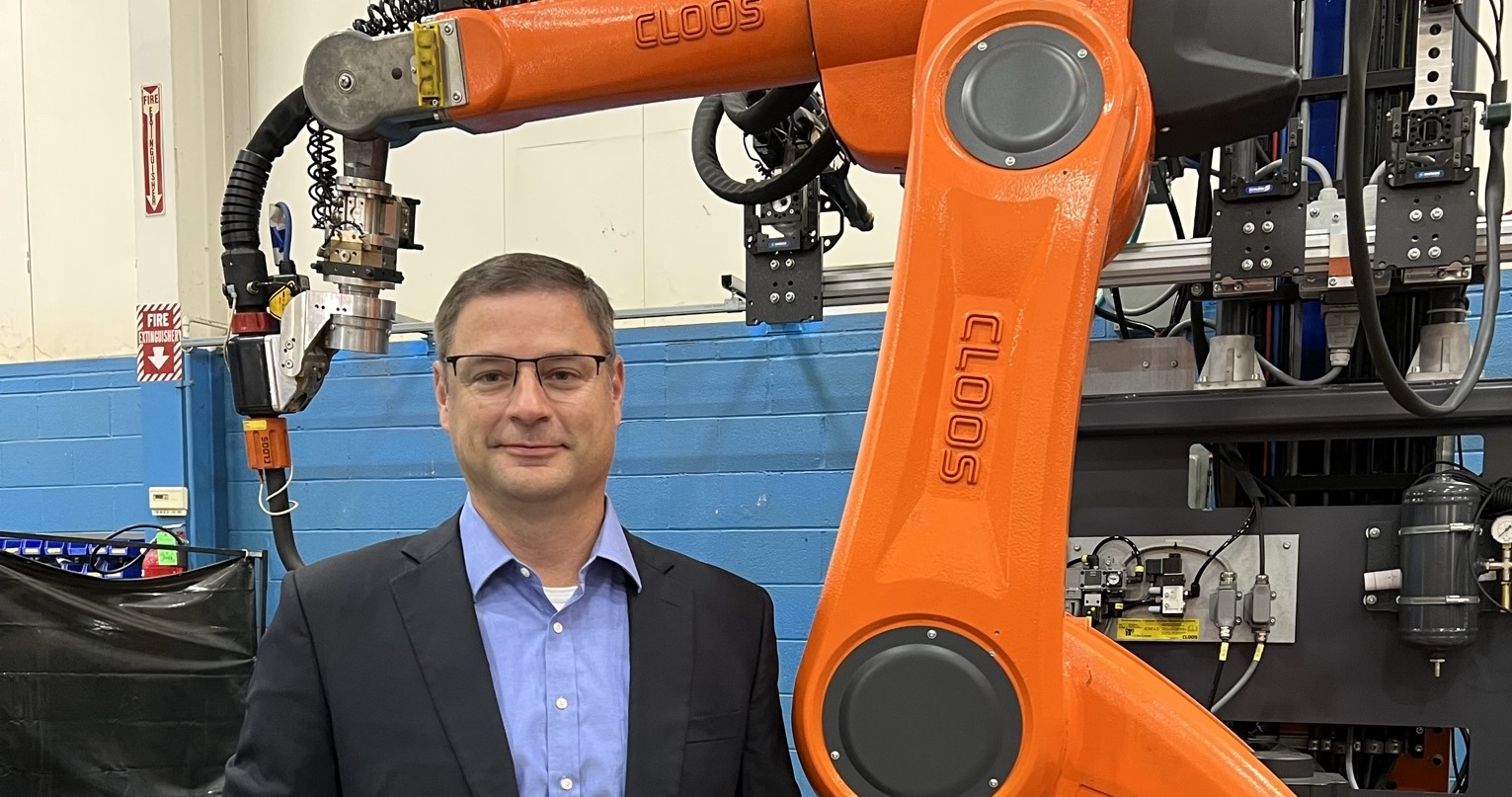 Doug Zoller ist neuer Geschäftsführer bei Cloos Robotic Welding.