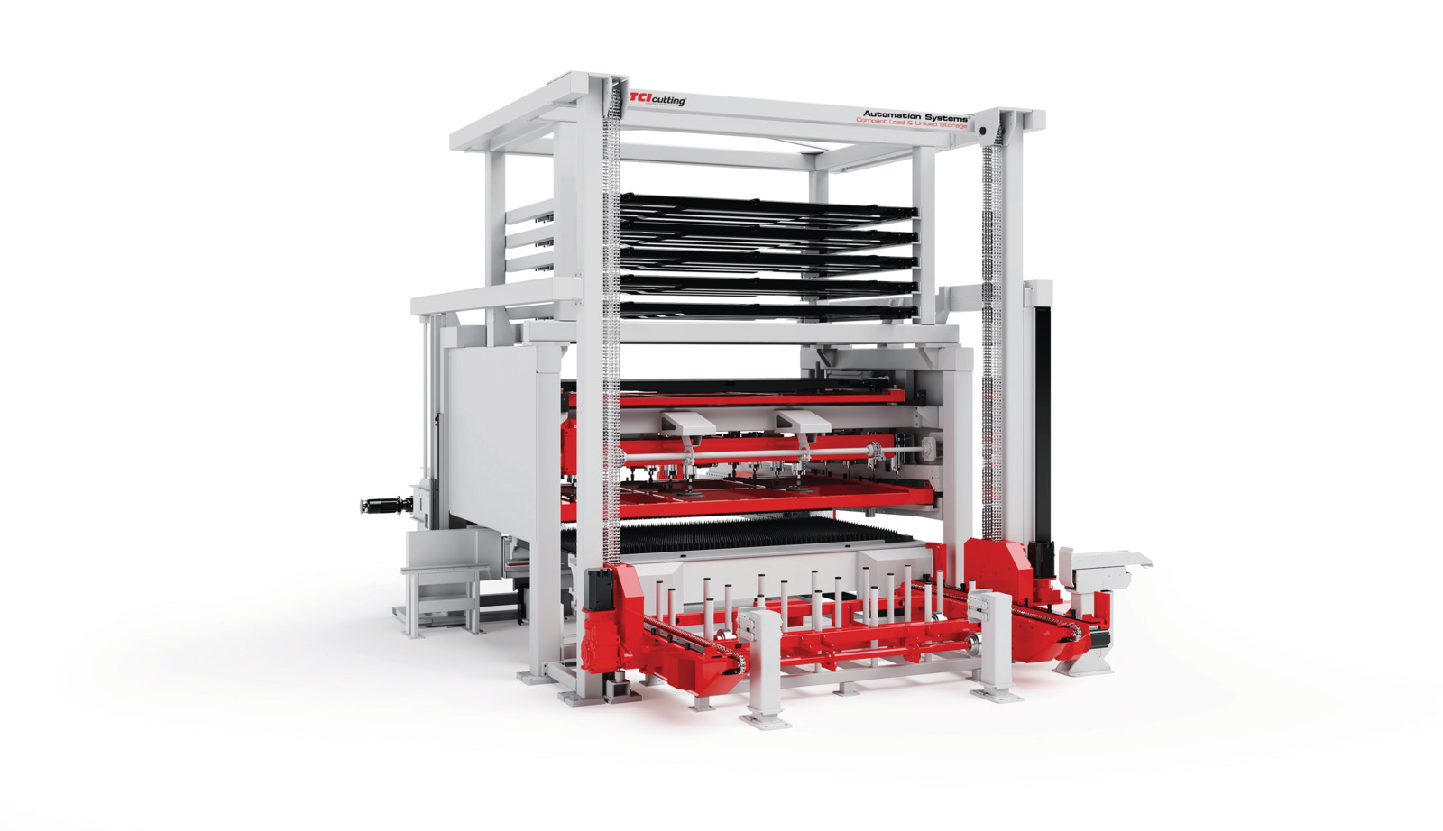 Der sogenannte Automation Systems Compact Load & Unload Storage kombiniert die Automatisierung des Be- und Entladens sowie der Lagerung. 